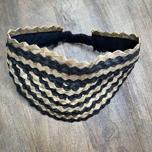 Vince Camuto Woven Straw Sun Visor Hat One‎ Size Vacation NWT